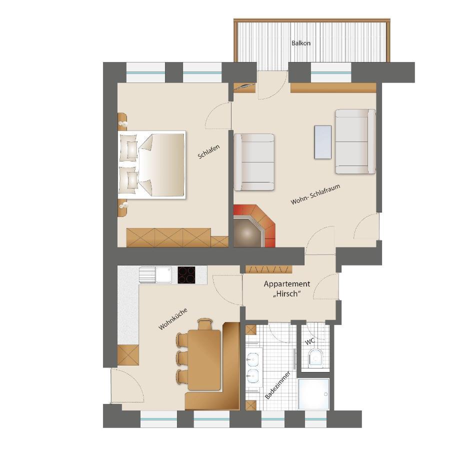 Lili'S Appartements Fiss Bagian luar foto